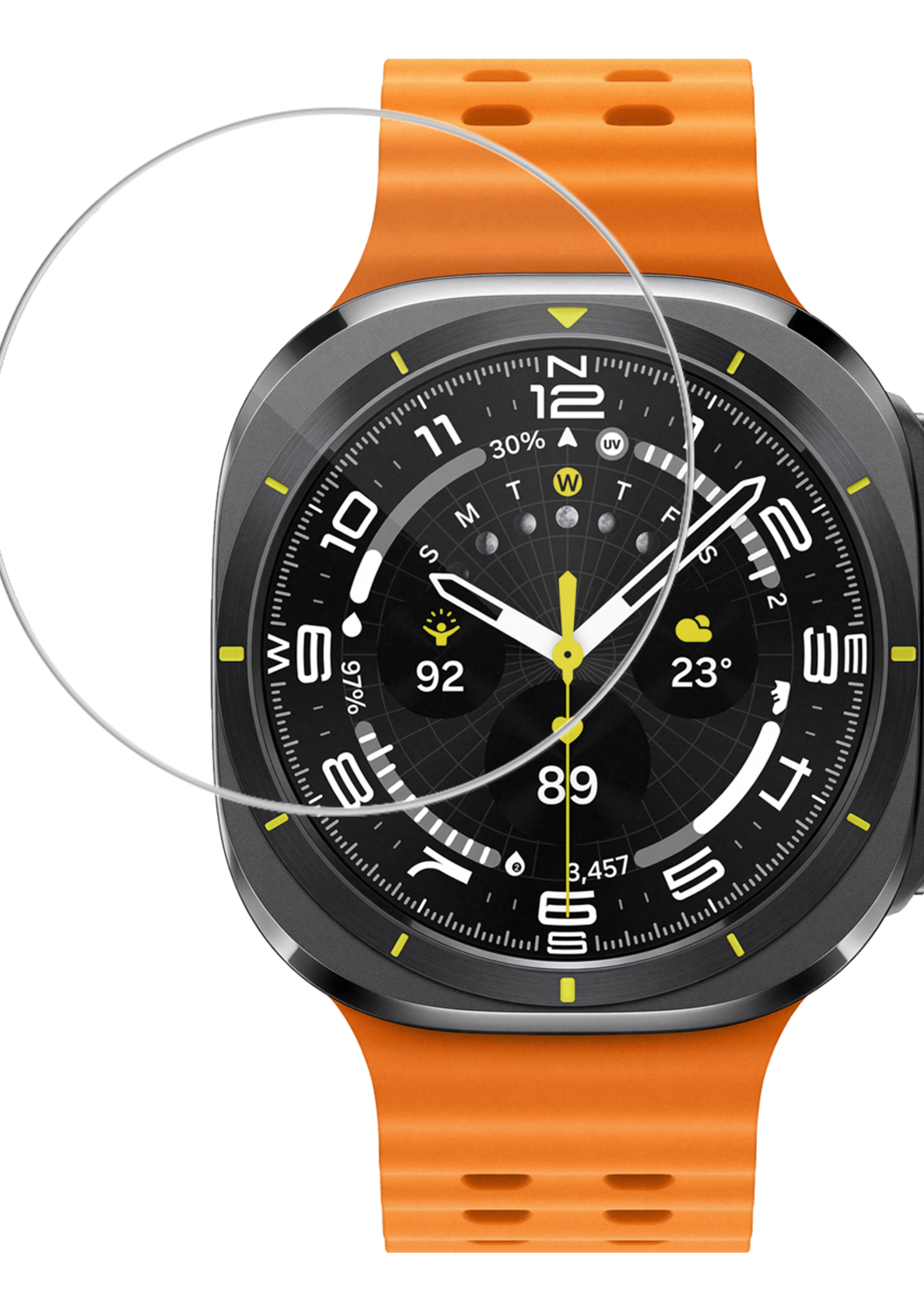 LUQ LUQ Samsung Galaxy Watch Ultra (2025) Screenprotector