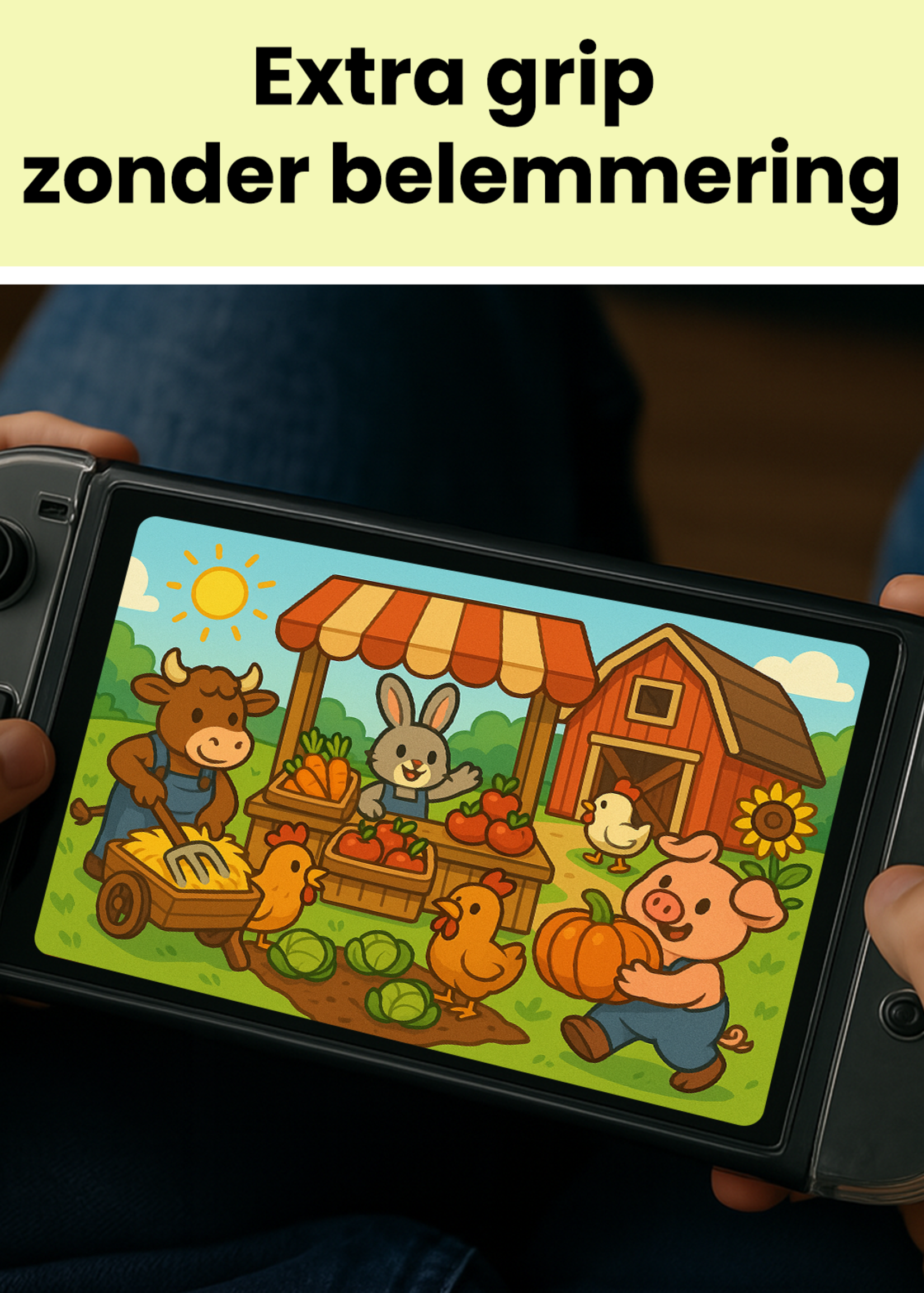 LUQ LUQ Transparante Hoes voor Nintendo Switch 2