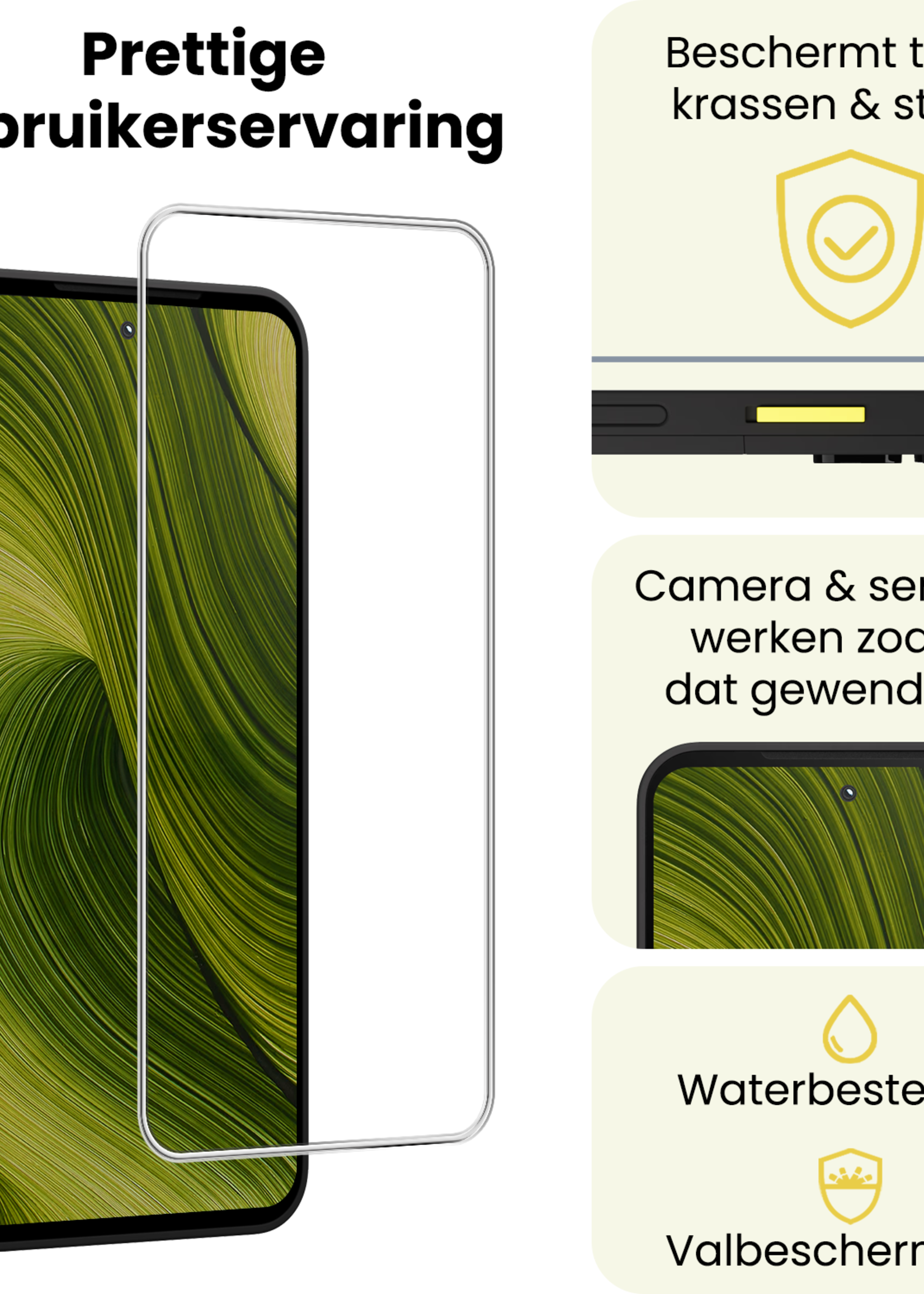 LUQ LUQ Fairphone 6 Screenprotector Glas