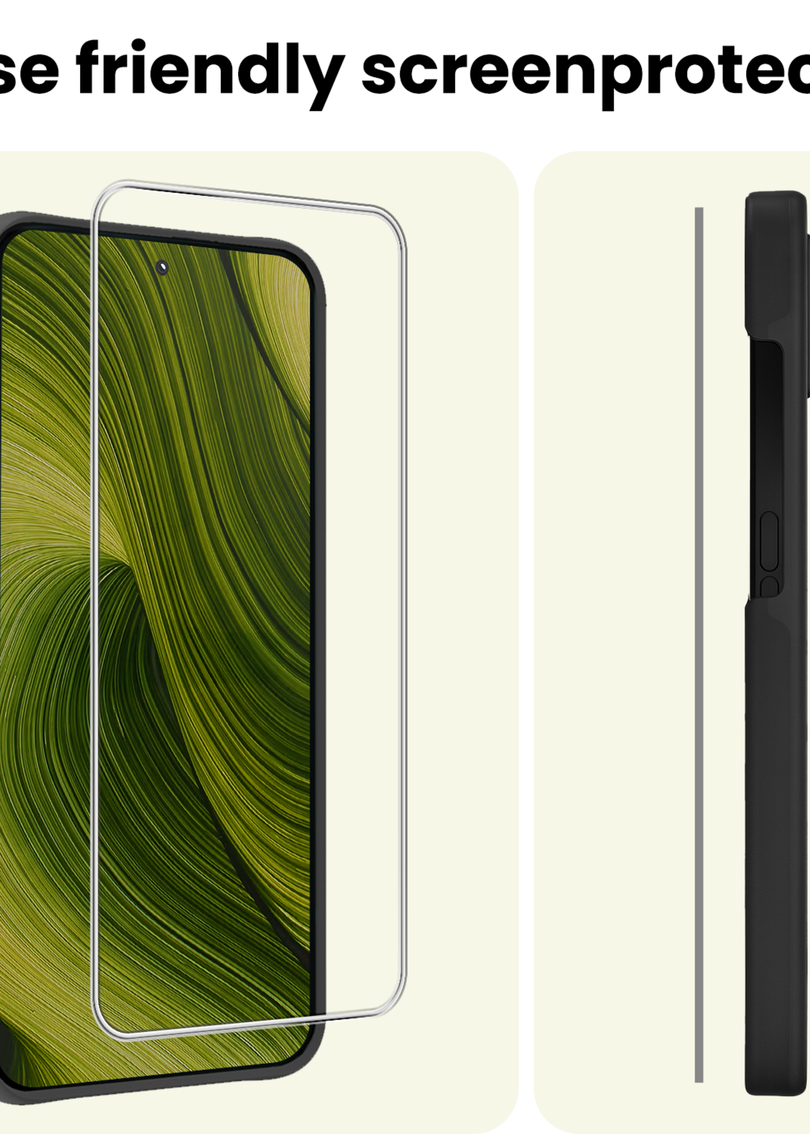 LUQ LUQ Fairphone 6 Screenprotector Glas - 3 PACK