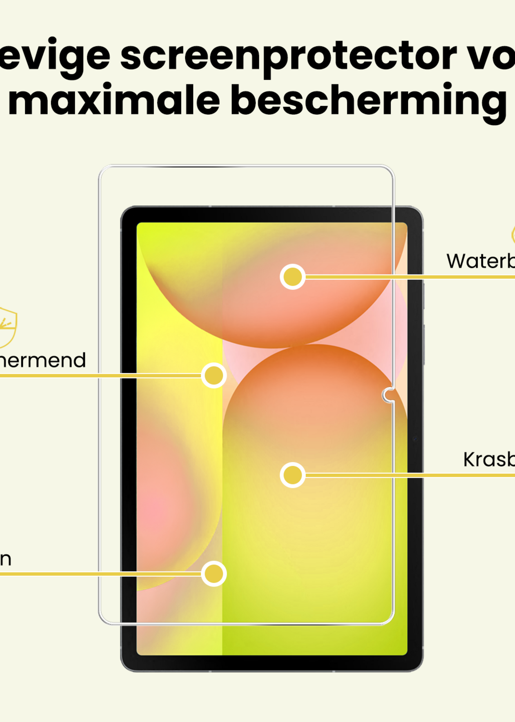 LUQ LUQ Samsung Galaxy Tab S10 Lite Screenprotector