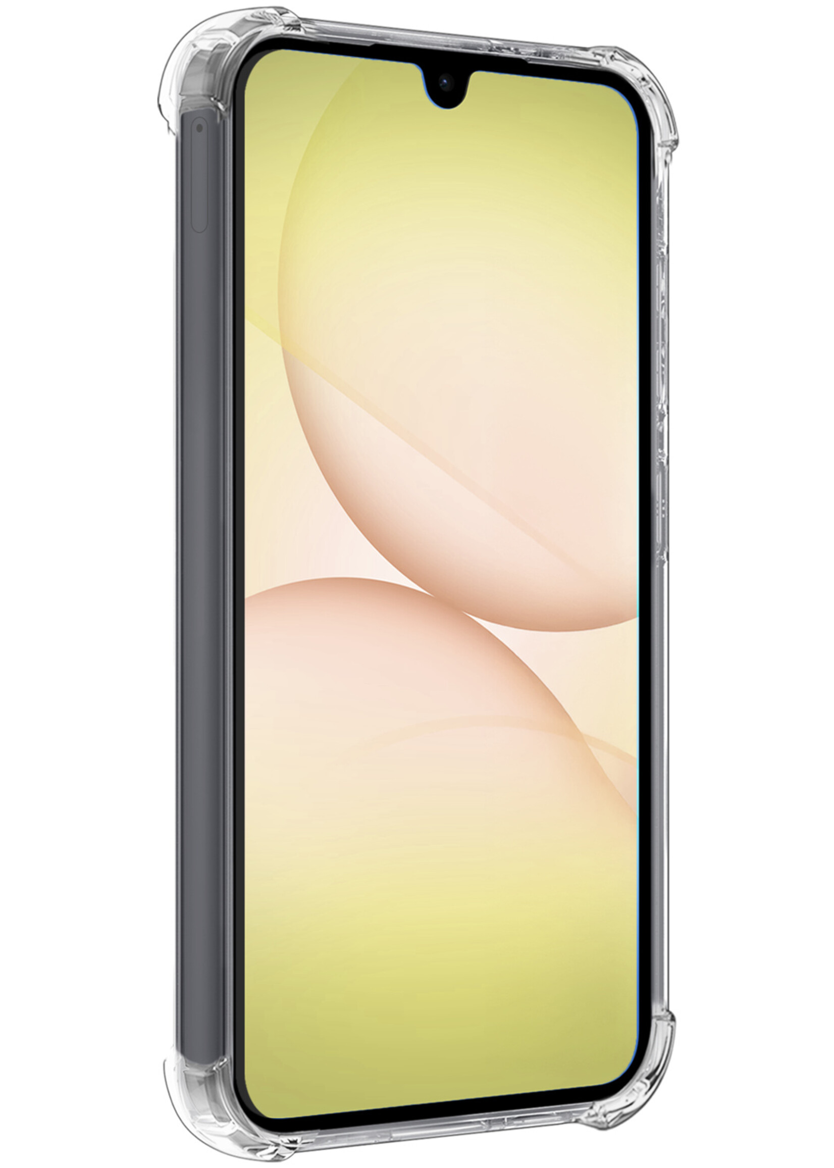 LUQ LUQ Samsung Galaxy A17 Hoesje Shockproof - Transparant