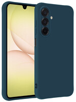 LUQ LUQ Samsung Galaxy A17 Hoesje Siliconen - Donkerblauw