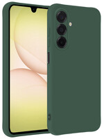 LUQ LUQ Samsung Galaxy A17 Hoesje Siliconen - Donkergroen