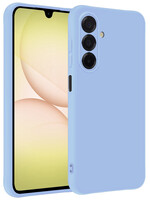 LUQ LUQ Samsung Galaxy A17 Hoesje Siliconen - Lichtblauw