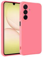 LUQ LUQ Samsung Galaxy A17 Hoesje Siliconen - Lichtroze
