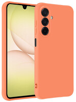 LUQ LUQ Samsung Galaxy A17 Hoesje Siliconen - Perzik