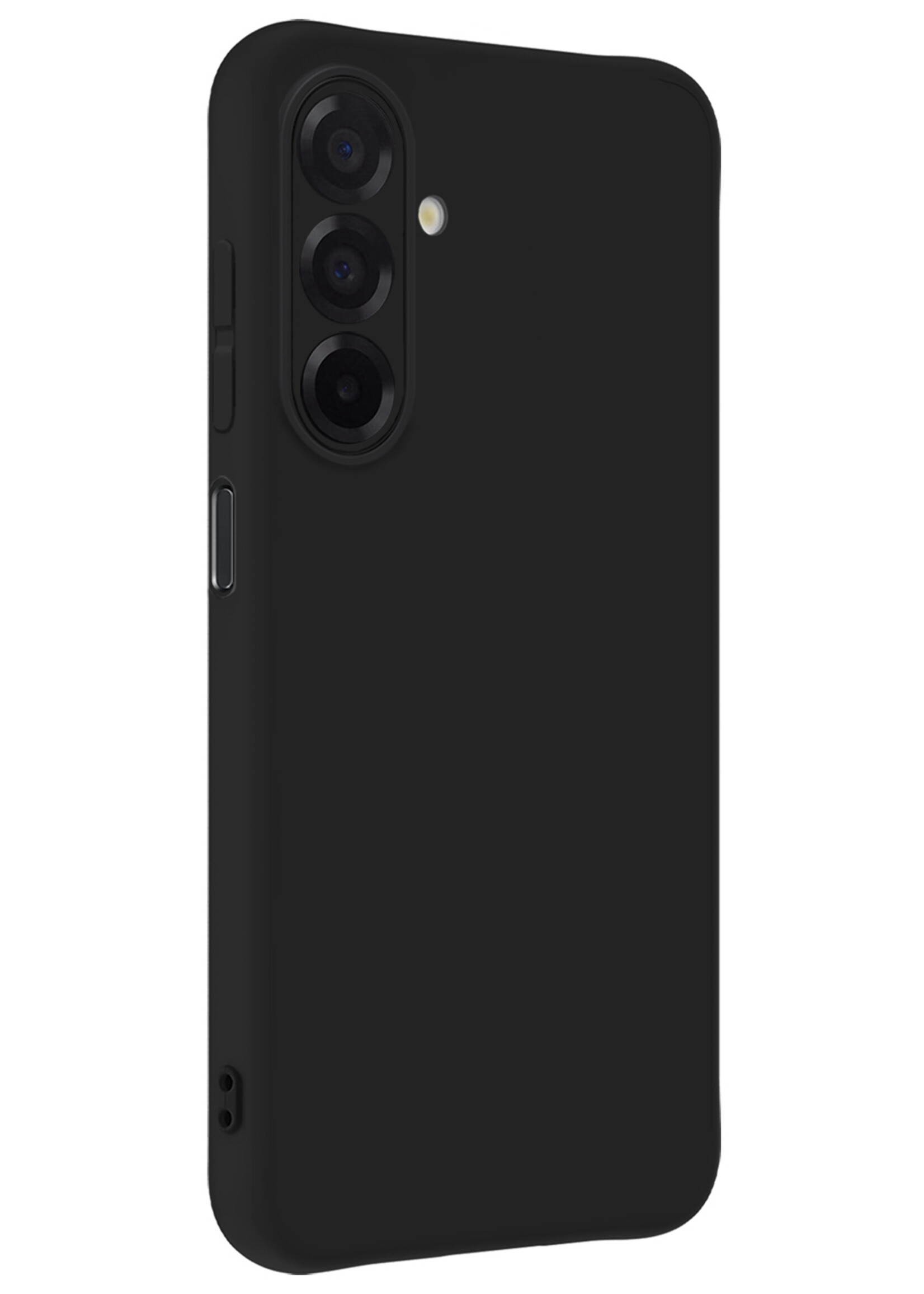 LUQ LUQ Samsung Galaxy A17 Hoesje Siliconen - Zwart