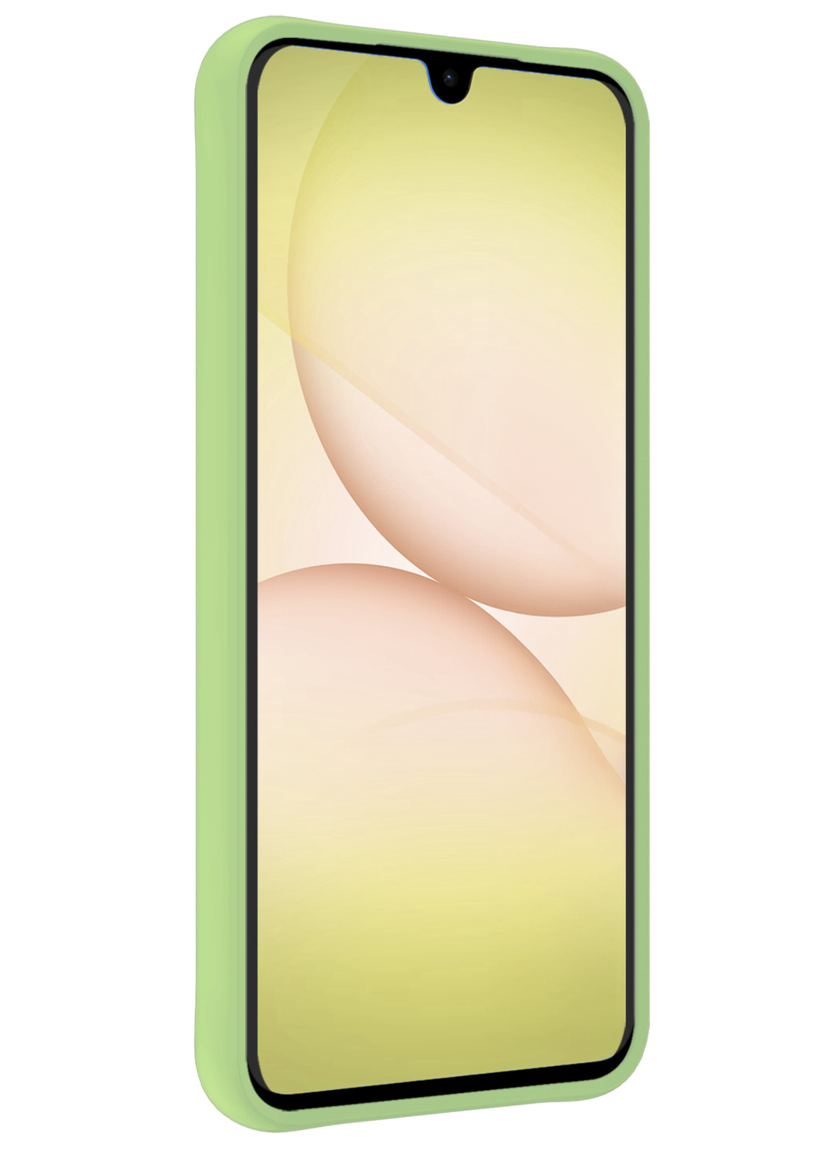 LUQ LUQ Samsung Galaxy A17 Hoesje Siliconen - Groen - 2 PACK