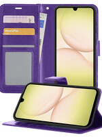 LUQ LUQ Samsung Galaxy A17 Hoesje Bookcase - Paars