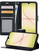 LUQ LUQ Samsung Galaxy A17 Hoesje Bookcase - Zwart