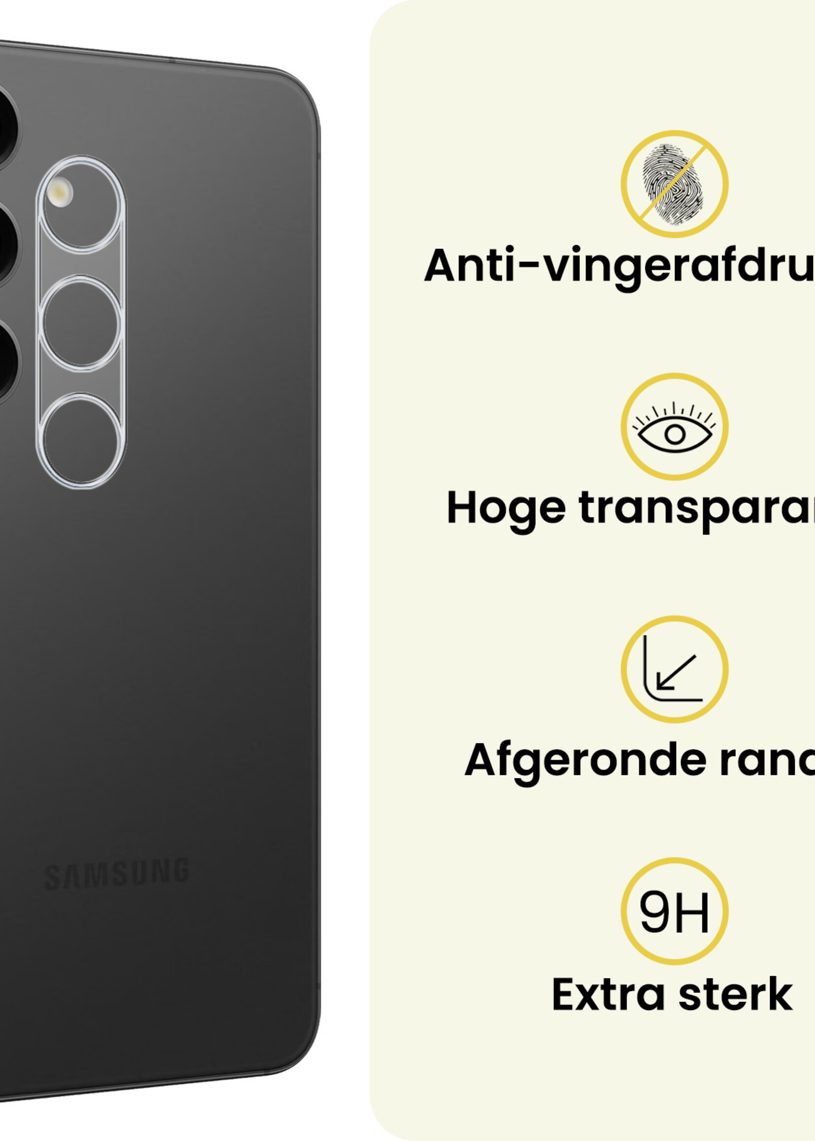 LUQ LUQ Samsung Galaxy S25 FE Camera Screenprotector