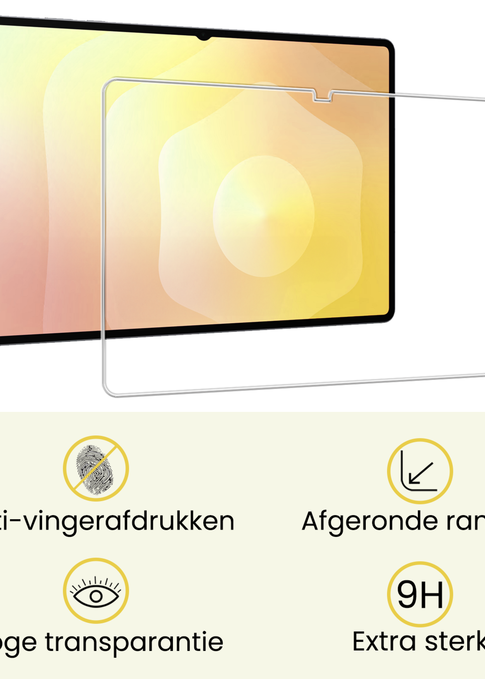 LUQ LUQ Samsung Galaxy Tab S11 Ultra Screenprotector