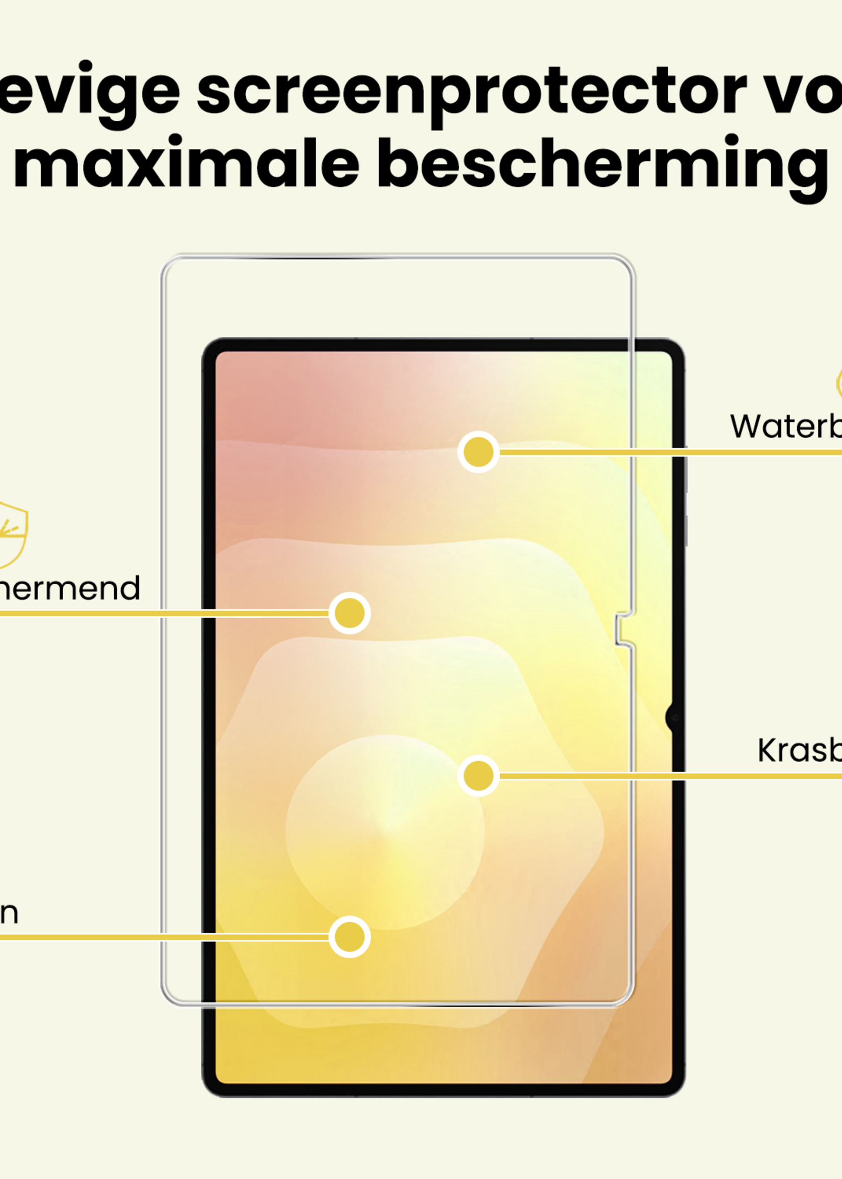 LUQ LUQ Samsung Galaxy Tab S11 Ultra Screenprotector