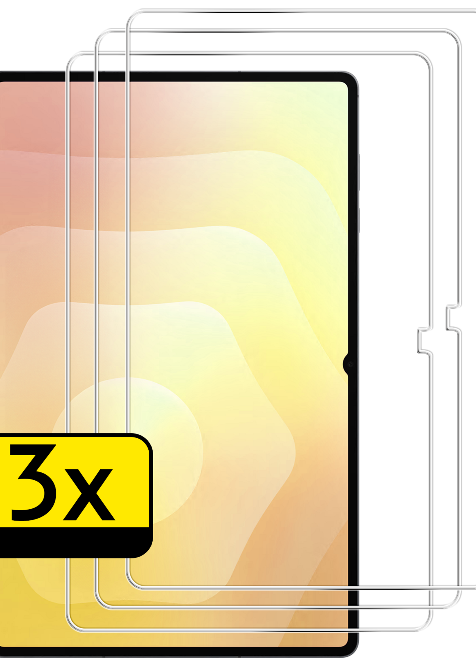 LUQ LUQ Samsung Galaxy Tab S11 Ultra Screenprotector - 3 PACK