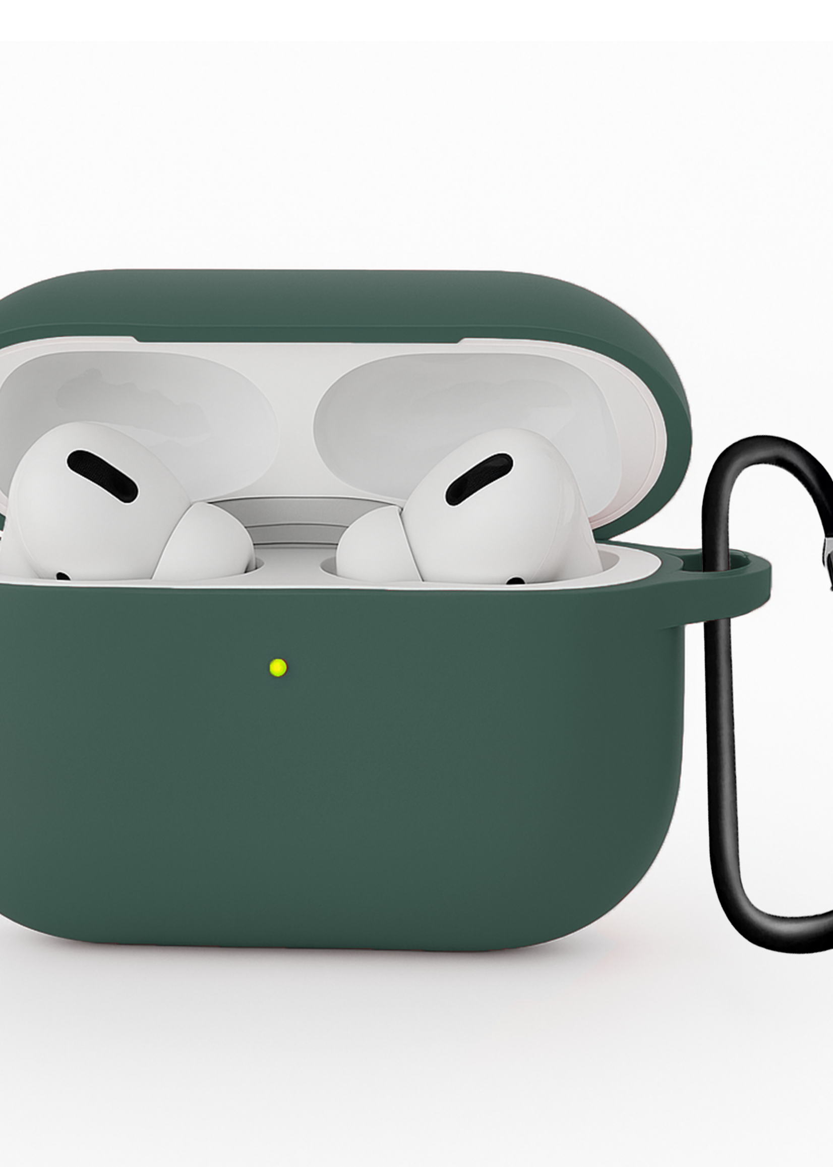 LUQ LUQ AirPods Pro 3 Hoesje - Donkergroen