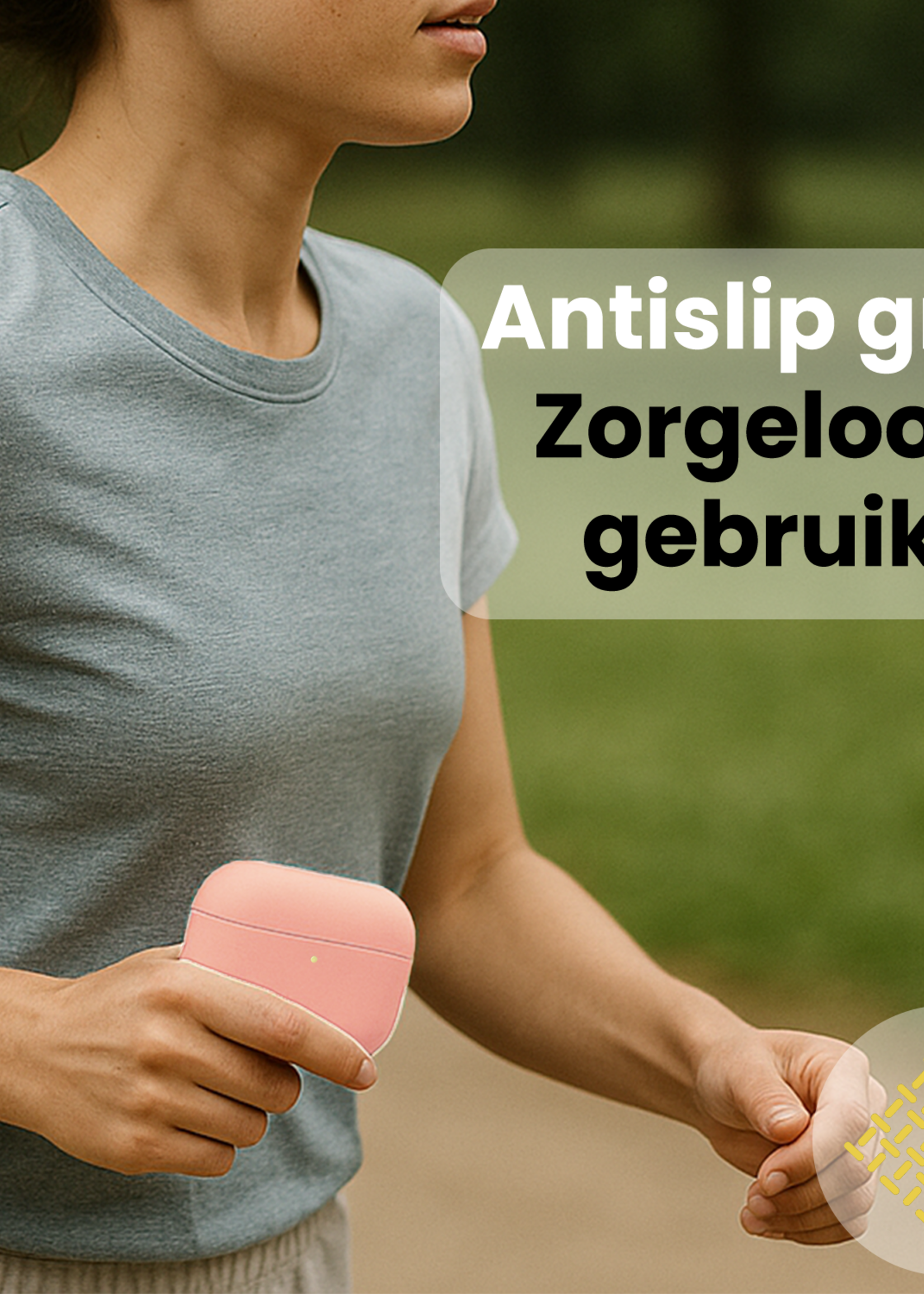 LUQ LUQ AirPods Pro 3 Hoesje - Lichtroze