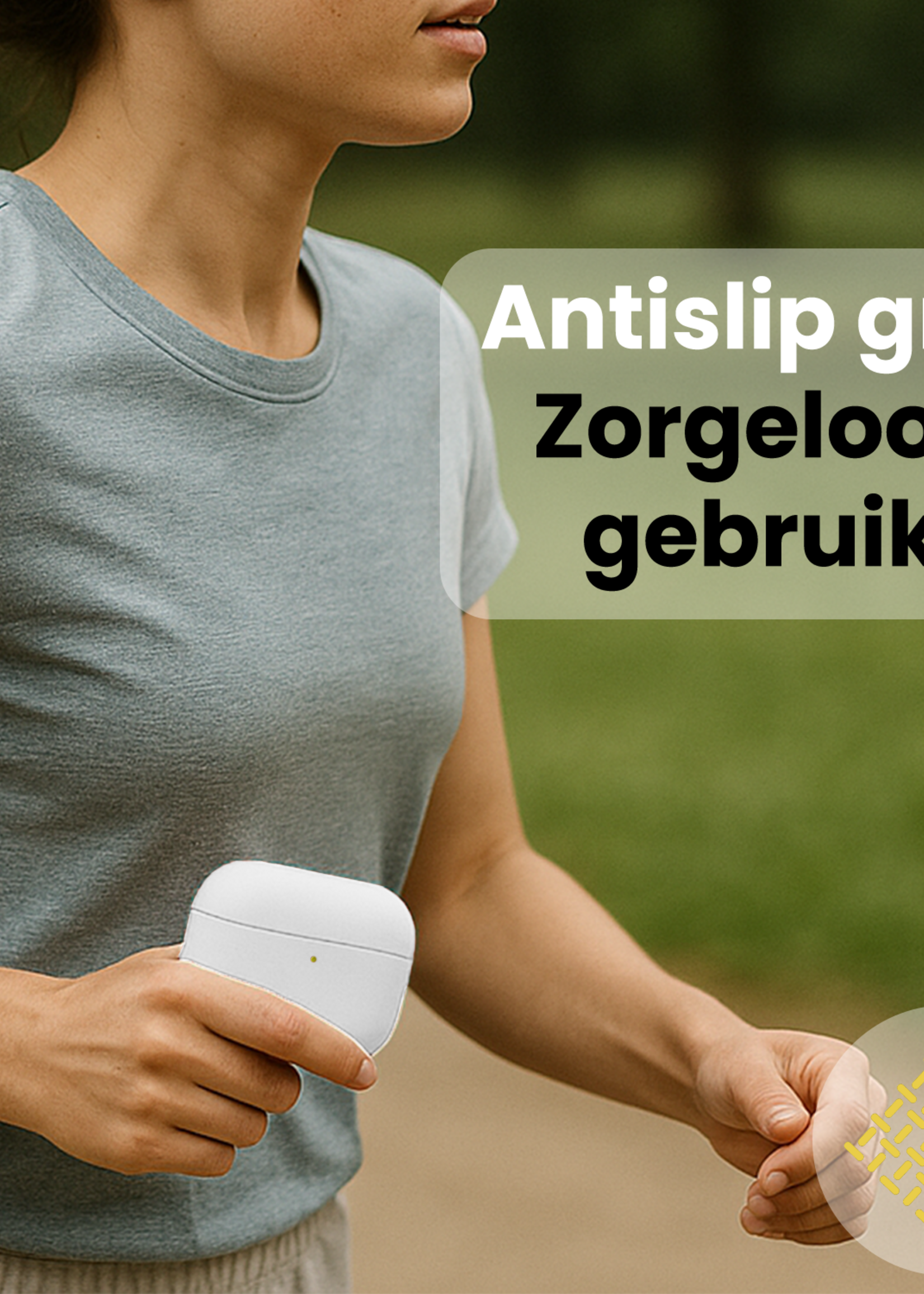 LUQ LUQ AirPods Pro 3 Hoesje - Wit