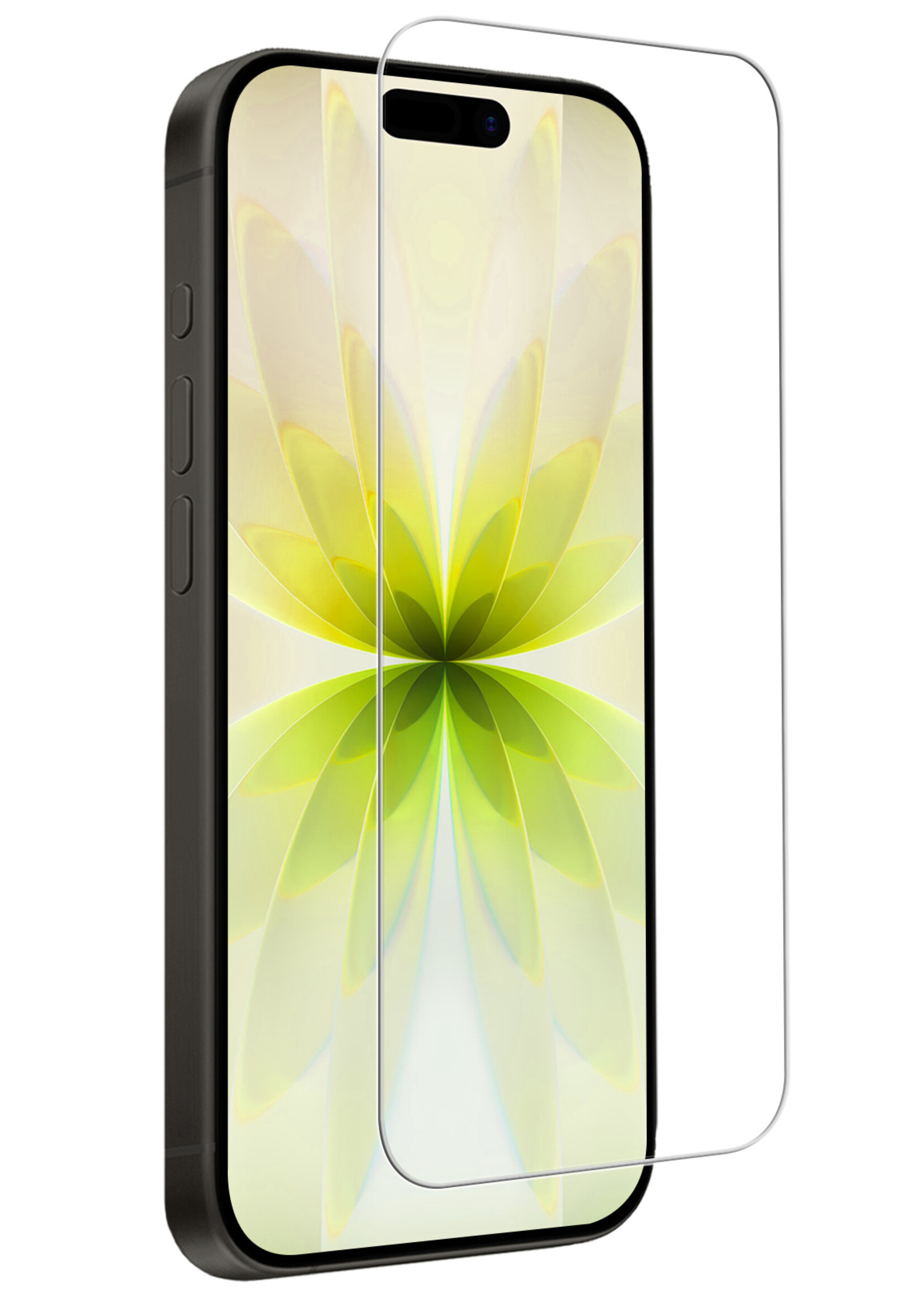 LUQ LUQ iPhone 17 Screenprotector Glas Met Dichte Notch