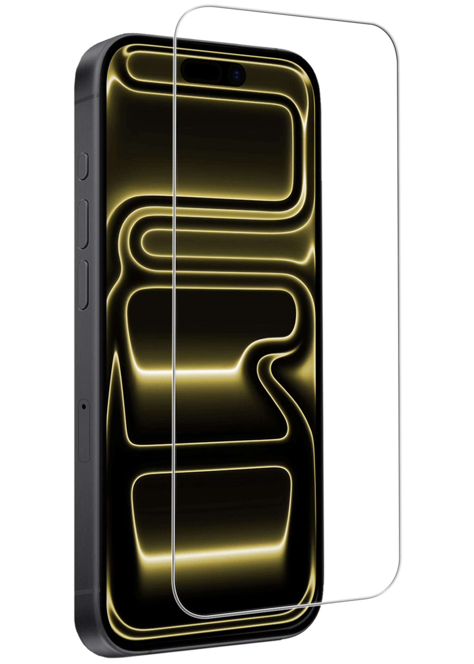 LUQ LUQ iPhone 17 Pro Screenprotector Glas Met Dichte Notch