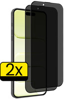 LUQ LUQ iPhone Air Screenprotector Glas Privacy - 2 PACK