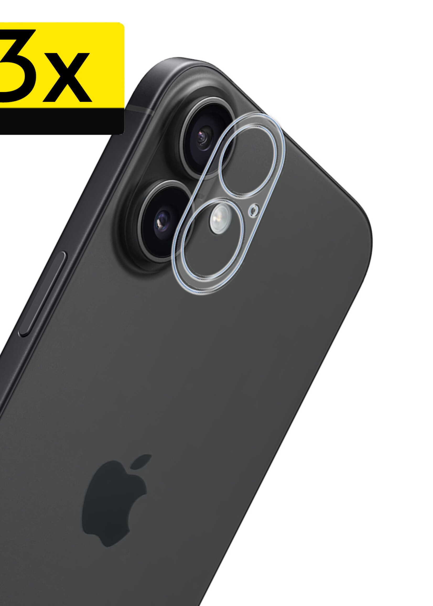 LUQ LUQ iPhone 17 Camera Screenprotector - 3 PACK