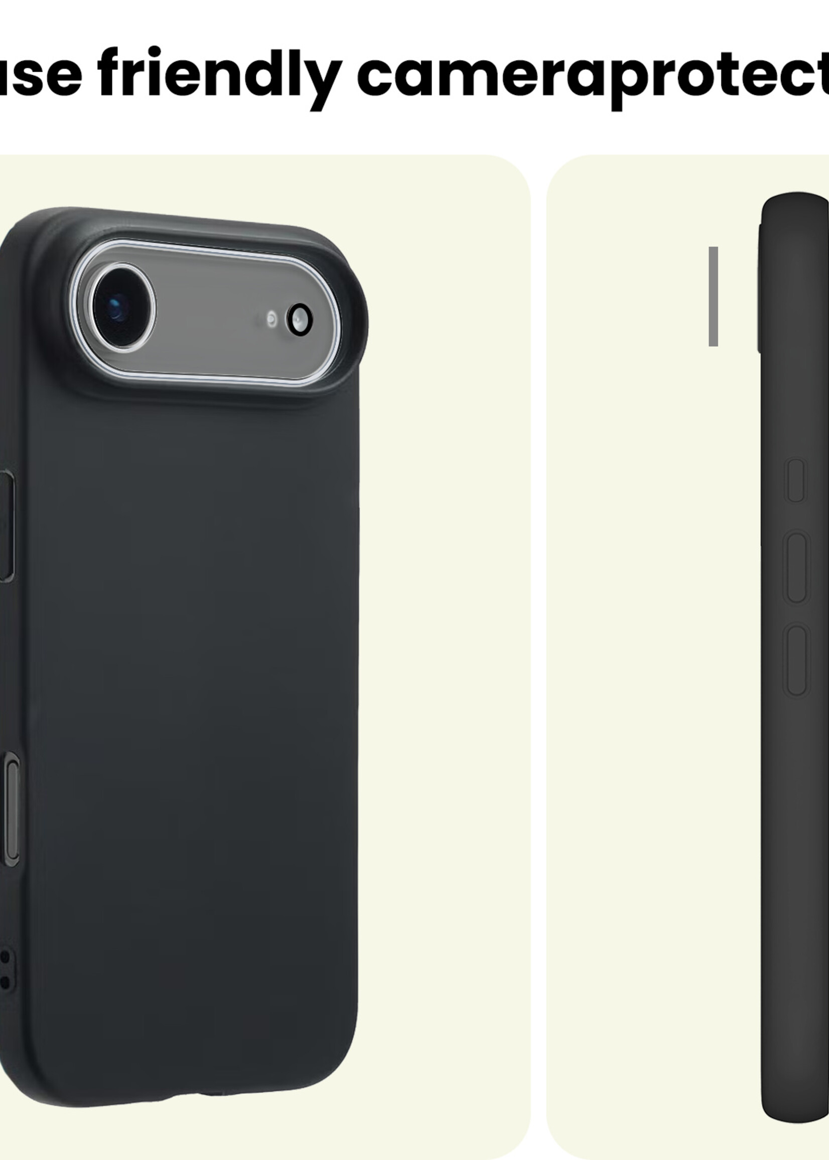 LUQ LUQ iPhone Air Camera Screenprotector - 2 PACK