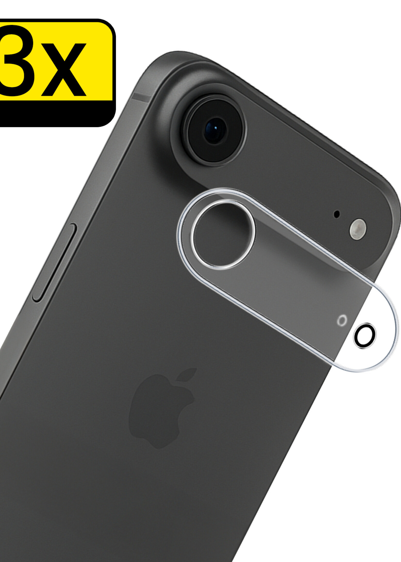 LUQ LUQ iPhone Air Camera Screenprotector - 3 PACK