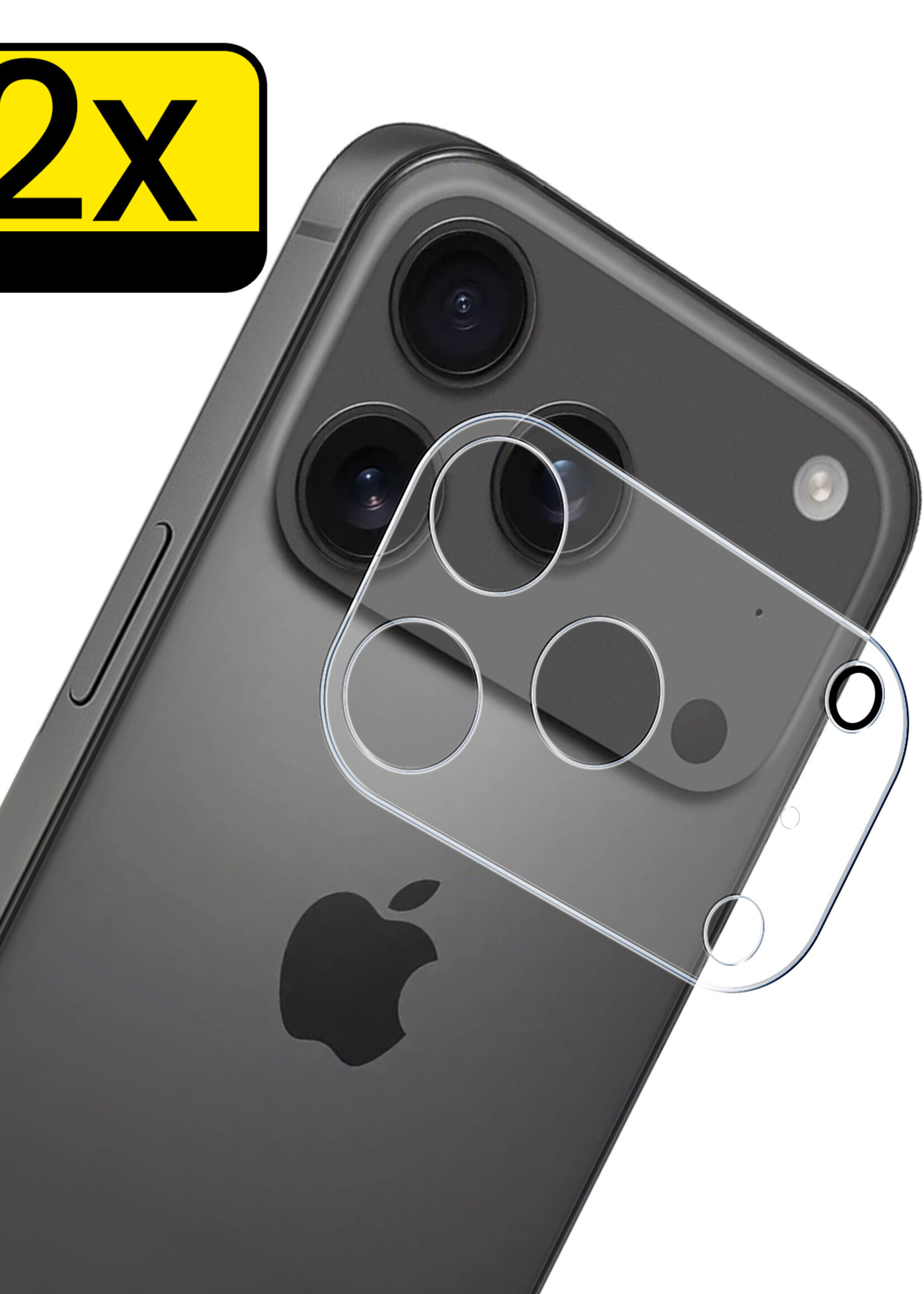 LUQ LUQ iPhone 17 Pro Camera Screenprotector - 2 PACK