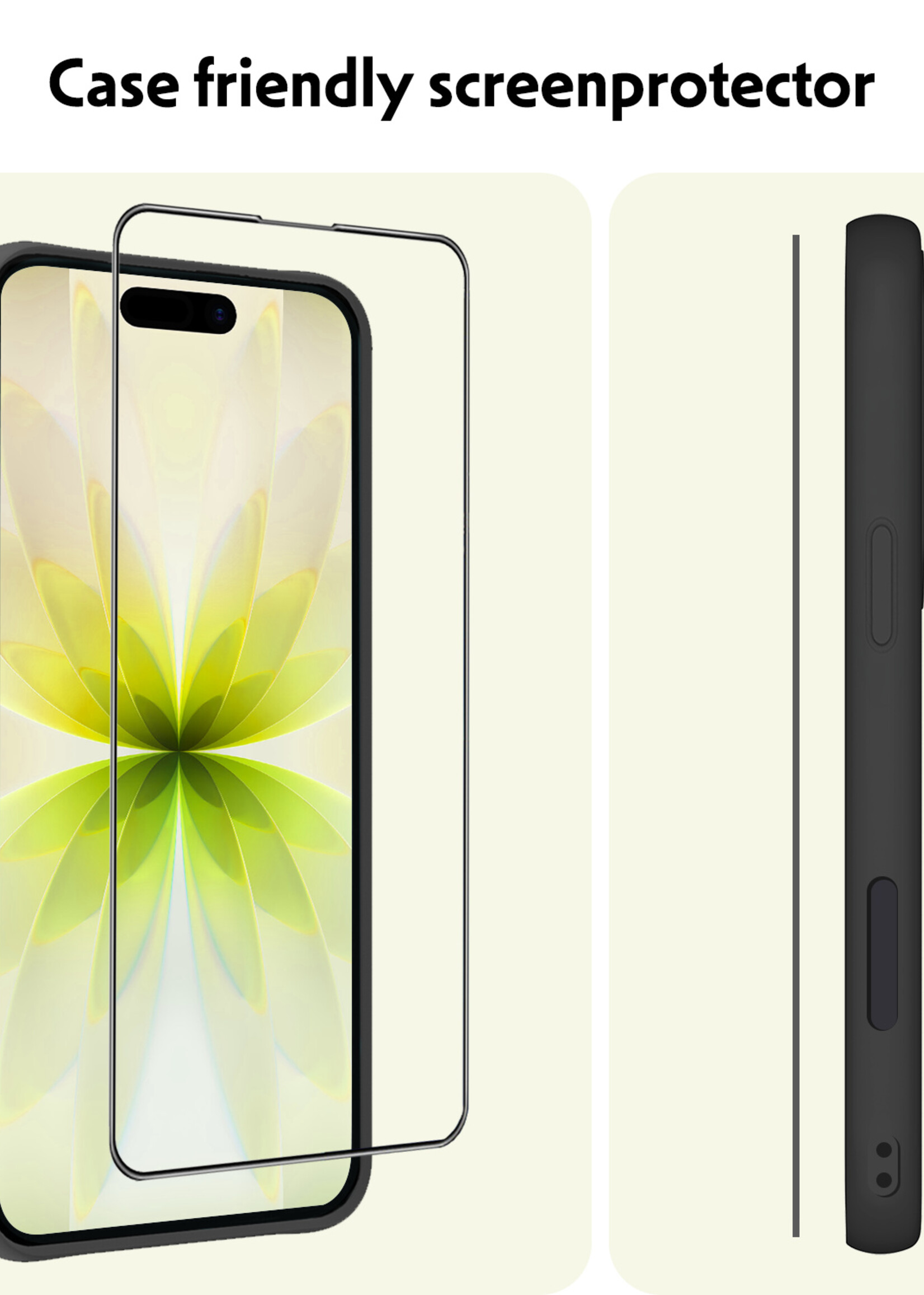 LUQ LUQ iPhone 17 Hybrid Screenprotector