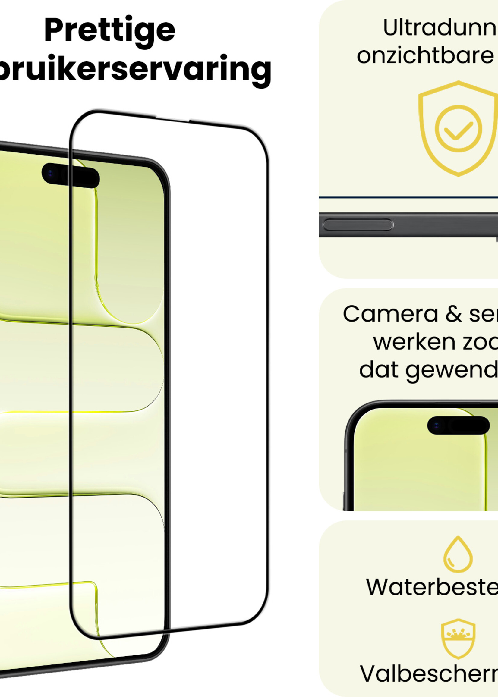 LUQ LUQ iPhone Air Hybrid Screenprotector