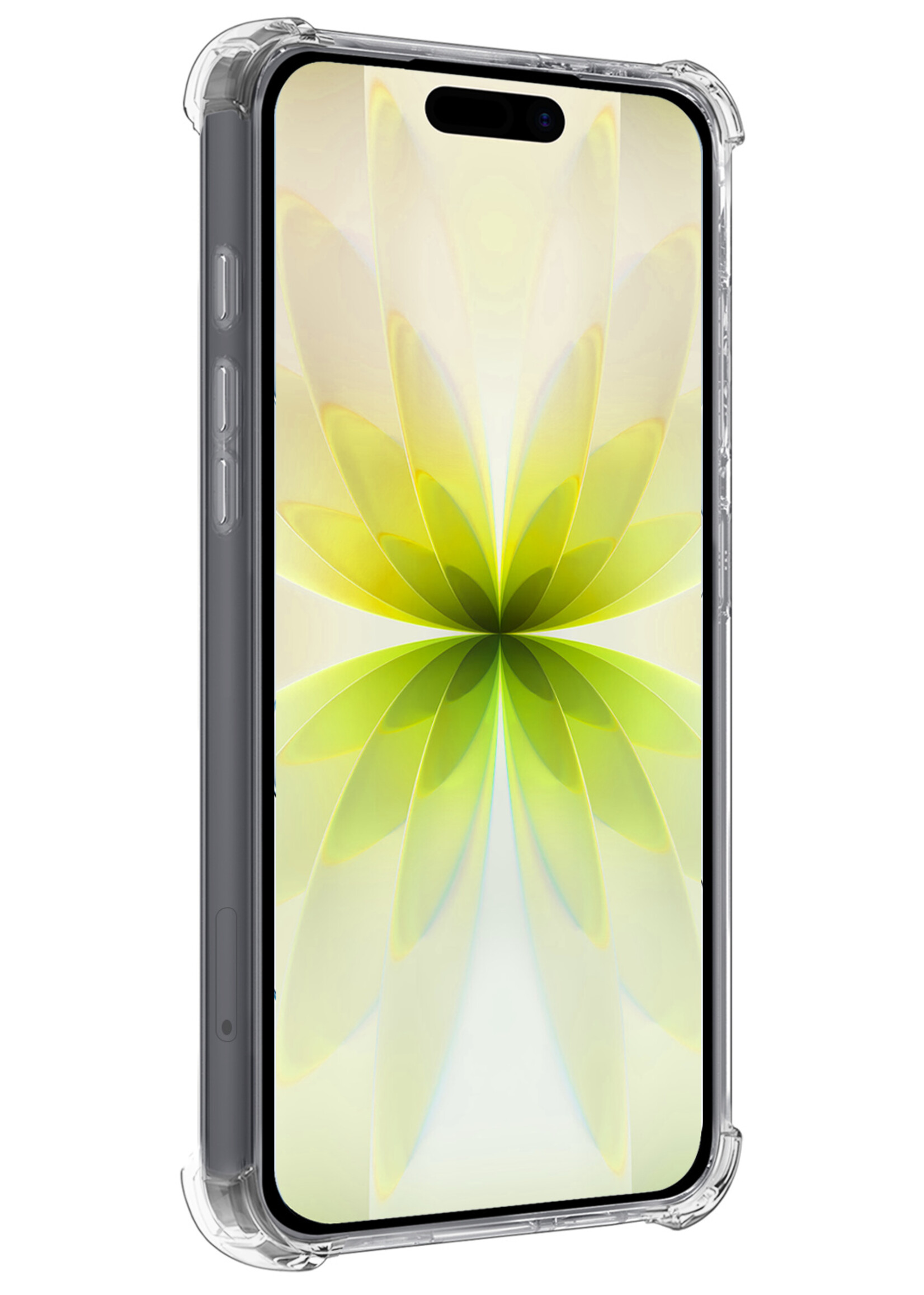 LUQ LUQ iPhone 17 Hoesje Shockproof - Transparant - 2 PACK