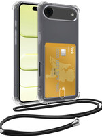 LUQ LUQ iPhone Air Hoesje Pashouder met Koord