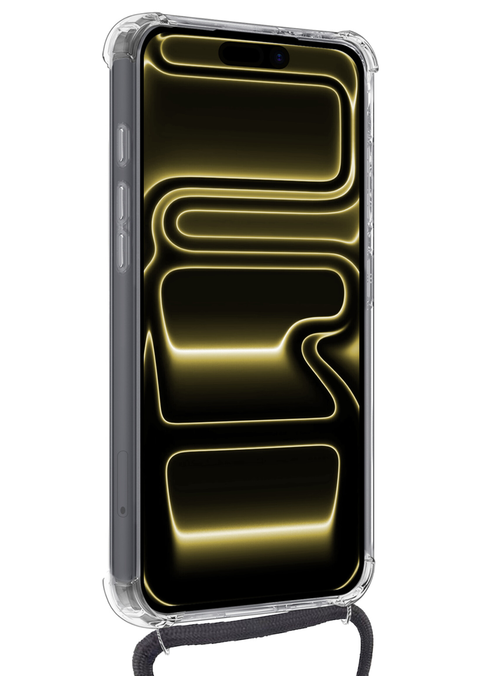 LUQ LUQ iPhone 17 Pro Max Hoesje Pashouder met Koord - 2 PACK