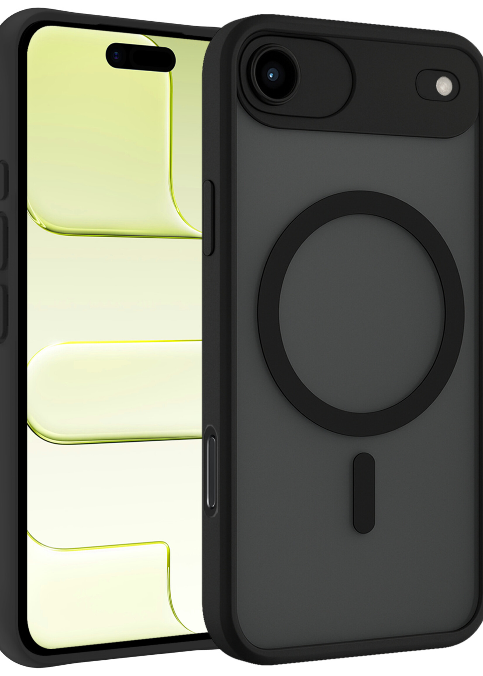 LUQ LUQ iPhone Air Magsafe Hoesje - Zwart