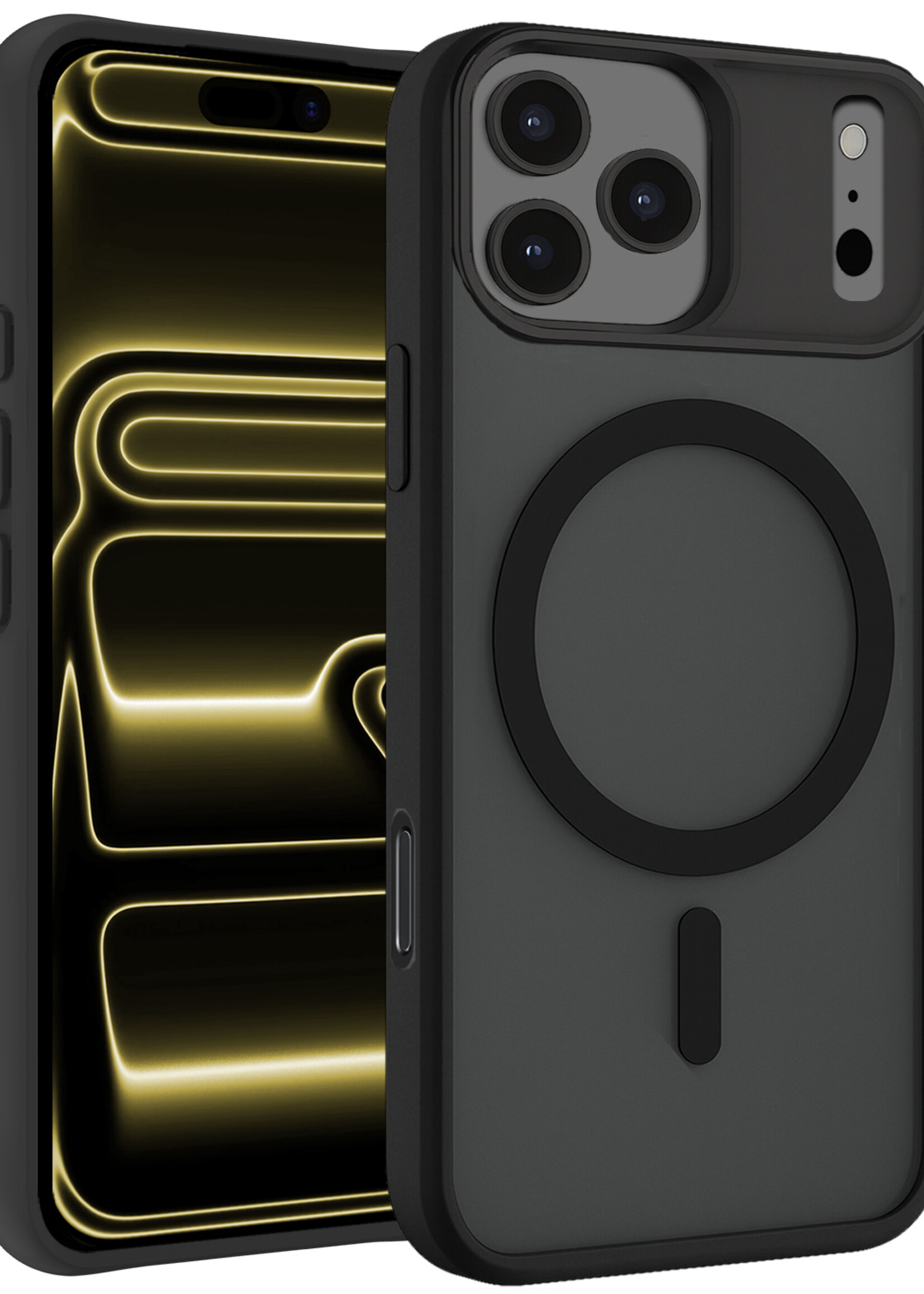 LUQ LUQ iPhone 17 Pro Magsafe Hoesje - Zwart