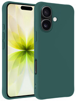 LUQ LUQ iPhone 17 Hoesje Siliconen - Donkergroen