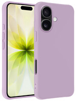 LUQ LUQ iPhone 17 Hoesje Siliconen - Lila