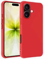 LUQ LUQ iPhone 17 Hoesje Siliconen - Rood