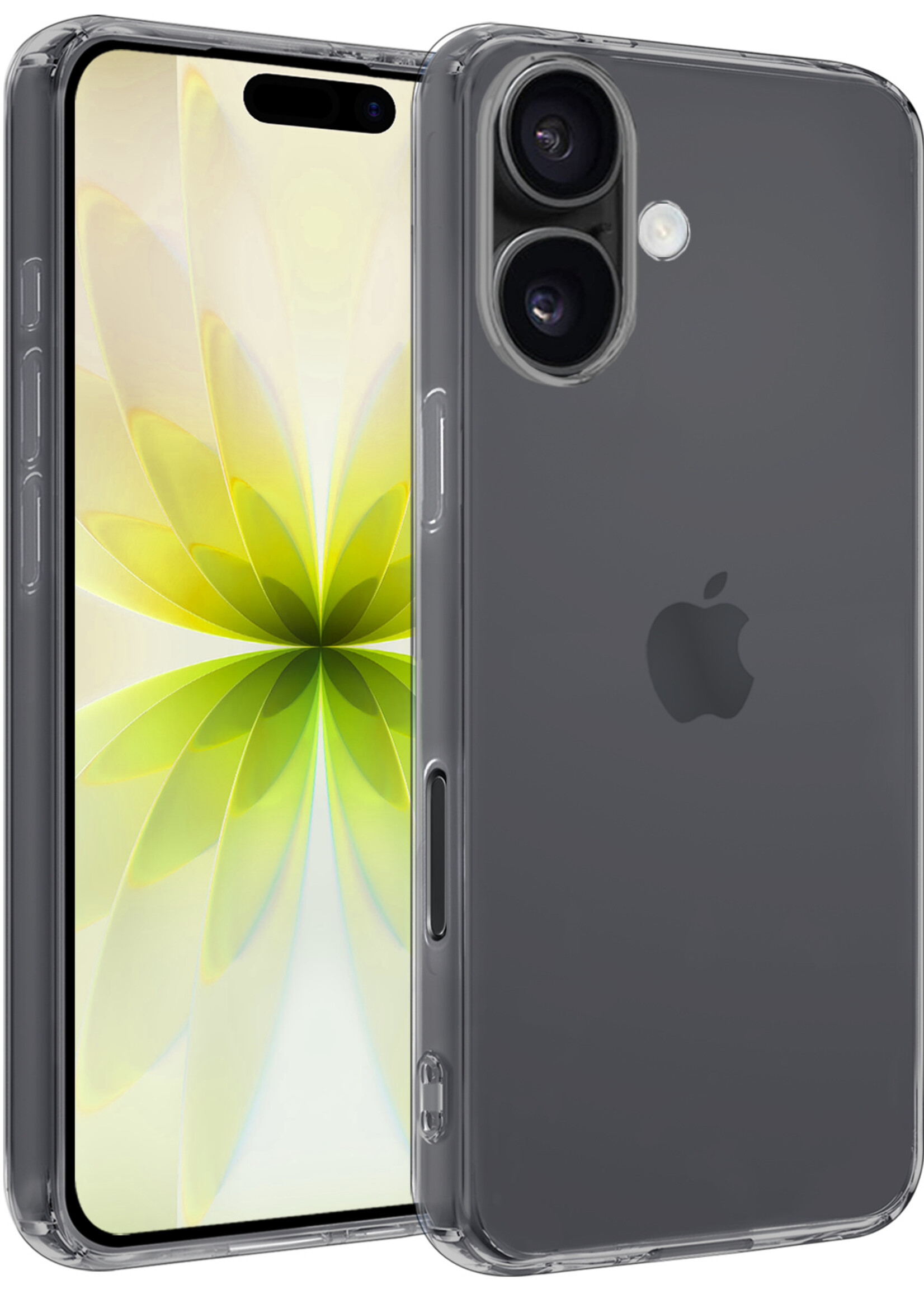 LUQ LUQ iPhone 17 Hoesje Siliconen - Transparant