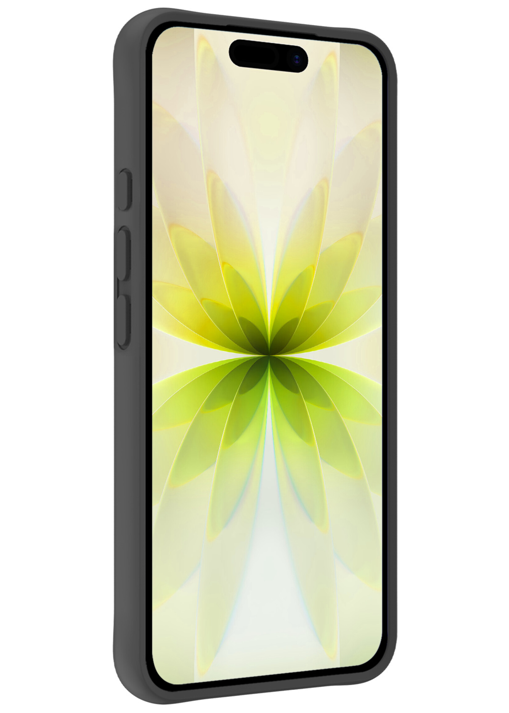 LUQ LUQ iPhone 17 Hoesje Siliconen - Zwart