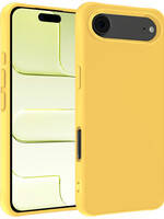 LUQ LUQ iPhone Air Hoesje Siliconen - Geel