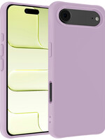 LUQ LUQ iPhone Air Hoesje Siliconen - Lila