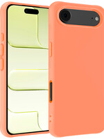 LUQ LUQ iPhone Air Hoesje Siliconen - Perzik