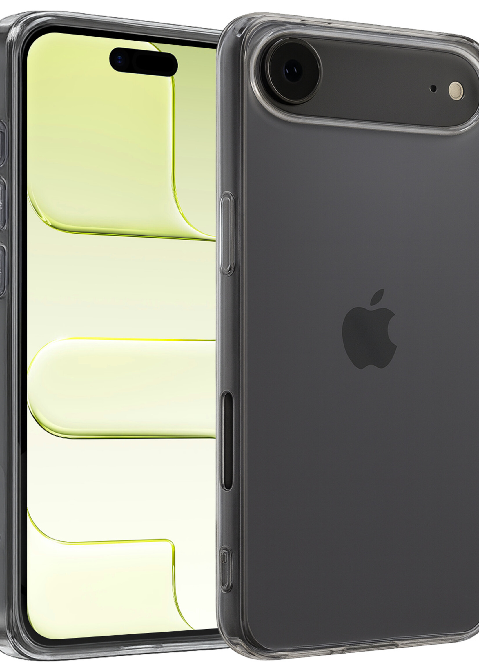 LUQ LUQ iPhone Air Hoesje Siliconen - Transparant