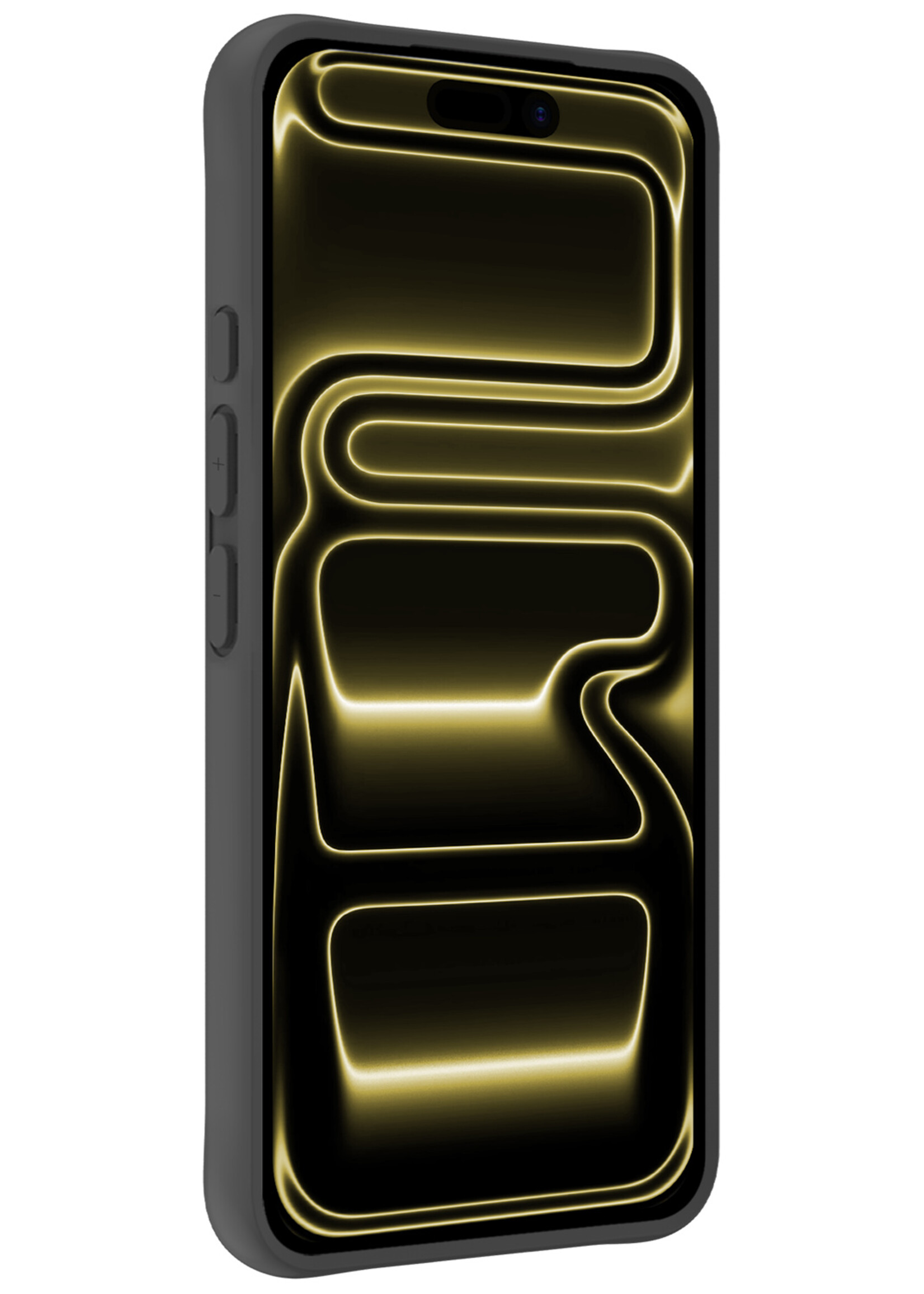 LUQ LUQ iPhone 17 Pro Hoesje Siliconen - Zwart