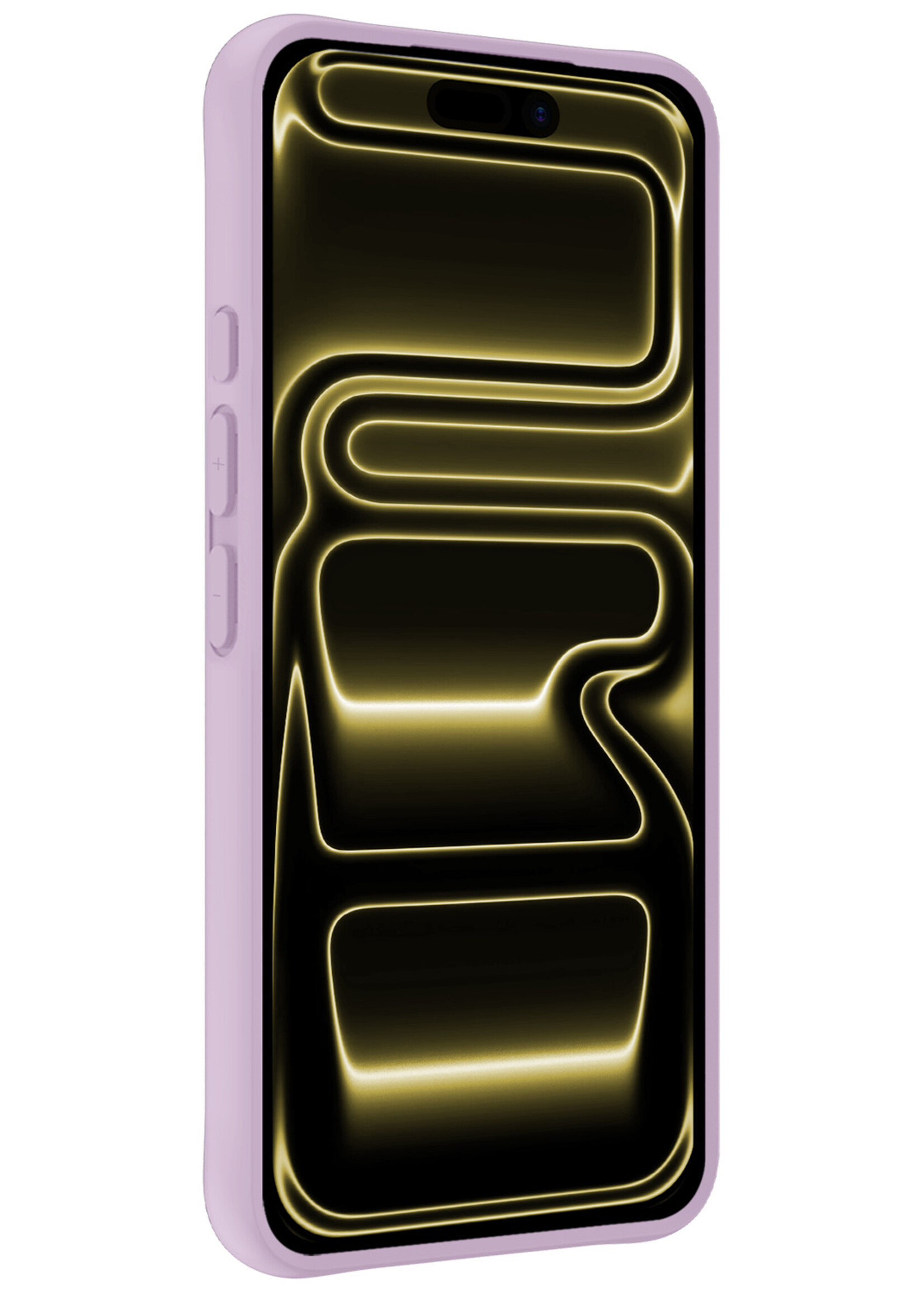 LUQ LUQ iPhone 17 Pro Max Hoesje Siliconen - Lila - 2 PACK