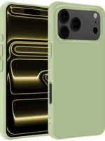 LUQ LUQ iPhone 17 Pro Max Hoesje Siliconen - Groen
