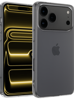 LUQ LUQ iPhone 17 Pro Hoesje Siliconen - Transparant
