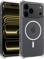 LUQ LUQ iPhone 17 Pro Magsafe Hoesje - Transparant